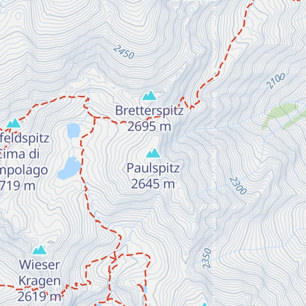 Map of Paulspitz