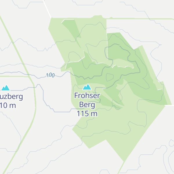 Map of Frohser Berg