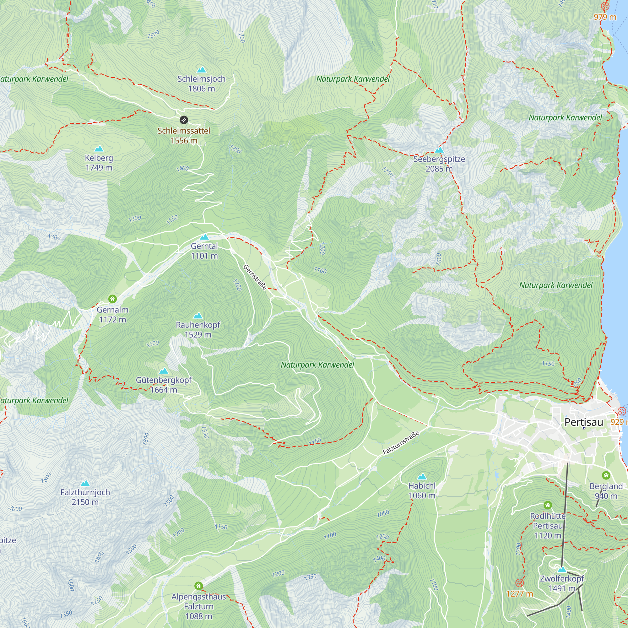 Pletzach Alm Sennhütte map
