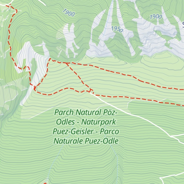 Map of Utia Resciesa - Schutzhütte Raschötz - Rifugio Resciesa