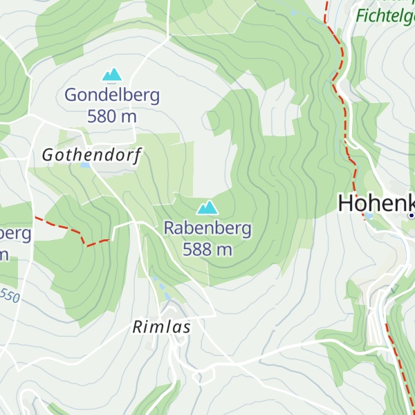 Map of Rabenberg