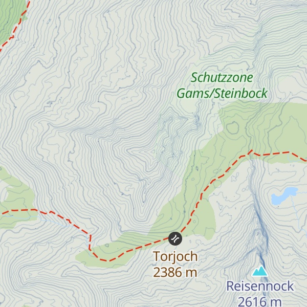 Map of Graue Wand