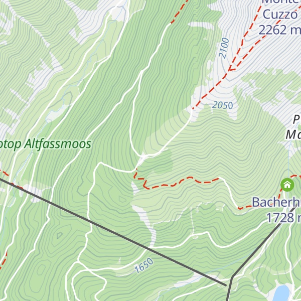 Map of Moserhütte