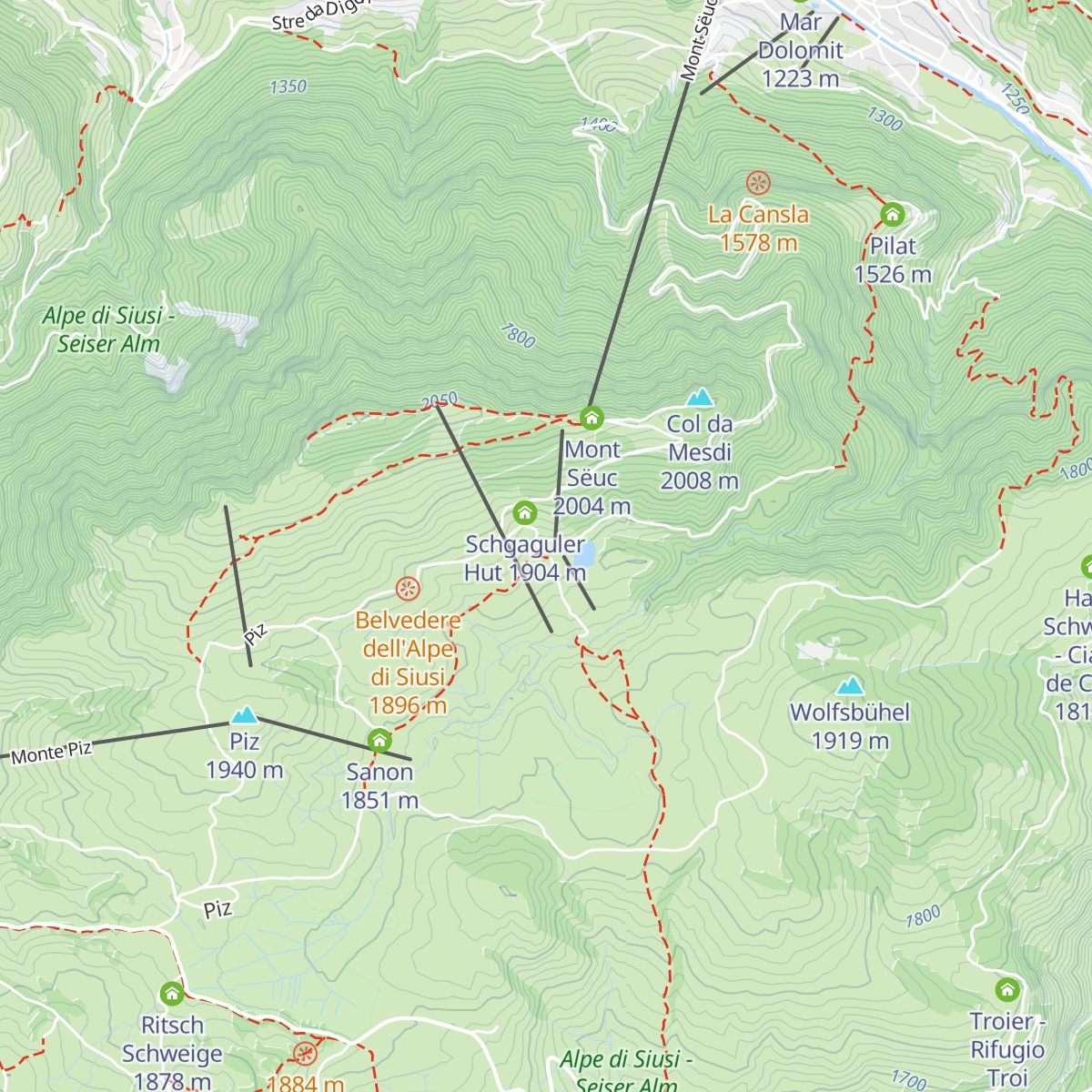 Sporthotel Sonne map