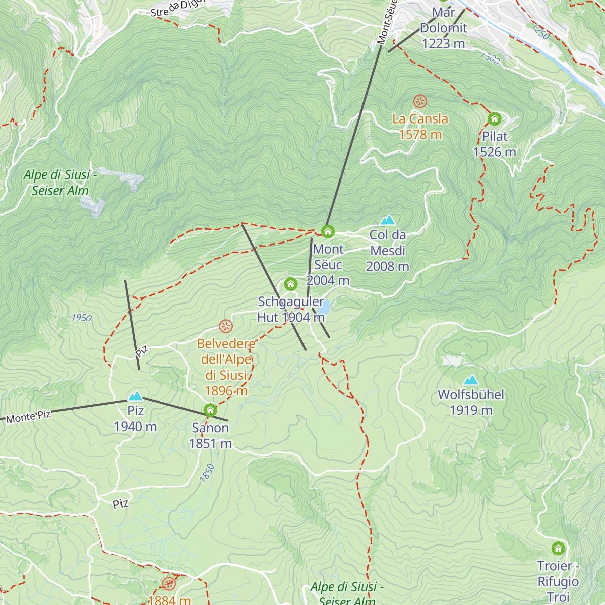 Sporthotel Sonne map