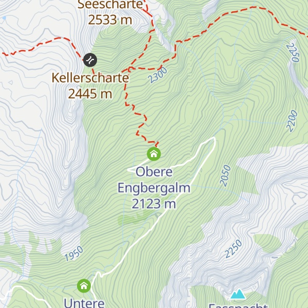 Map of Obere Engbergalm