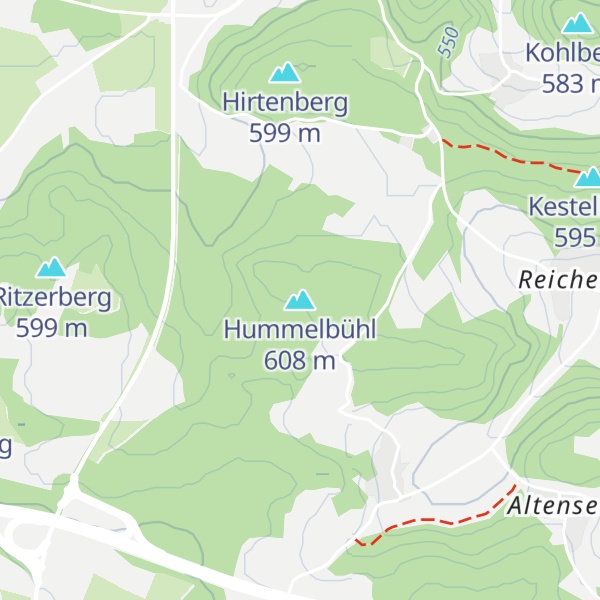 Map of Hummelbühl
