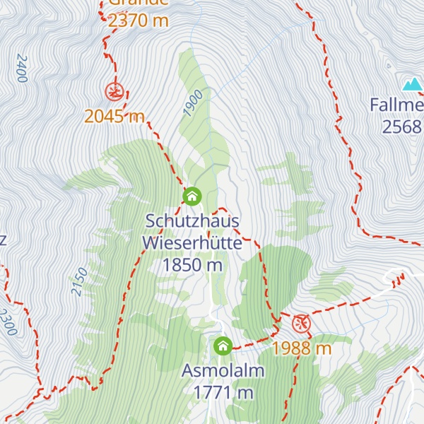 Map of Pranter Stadl