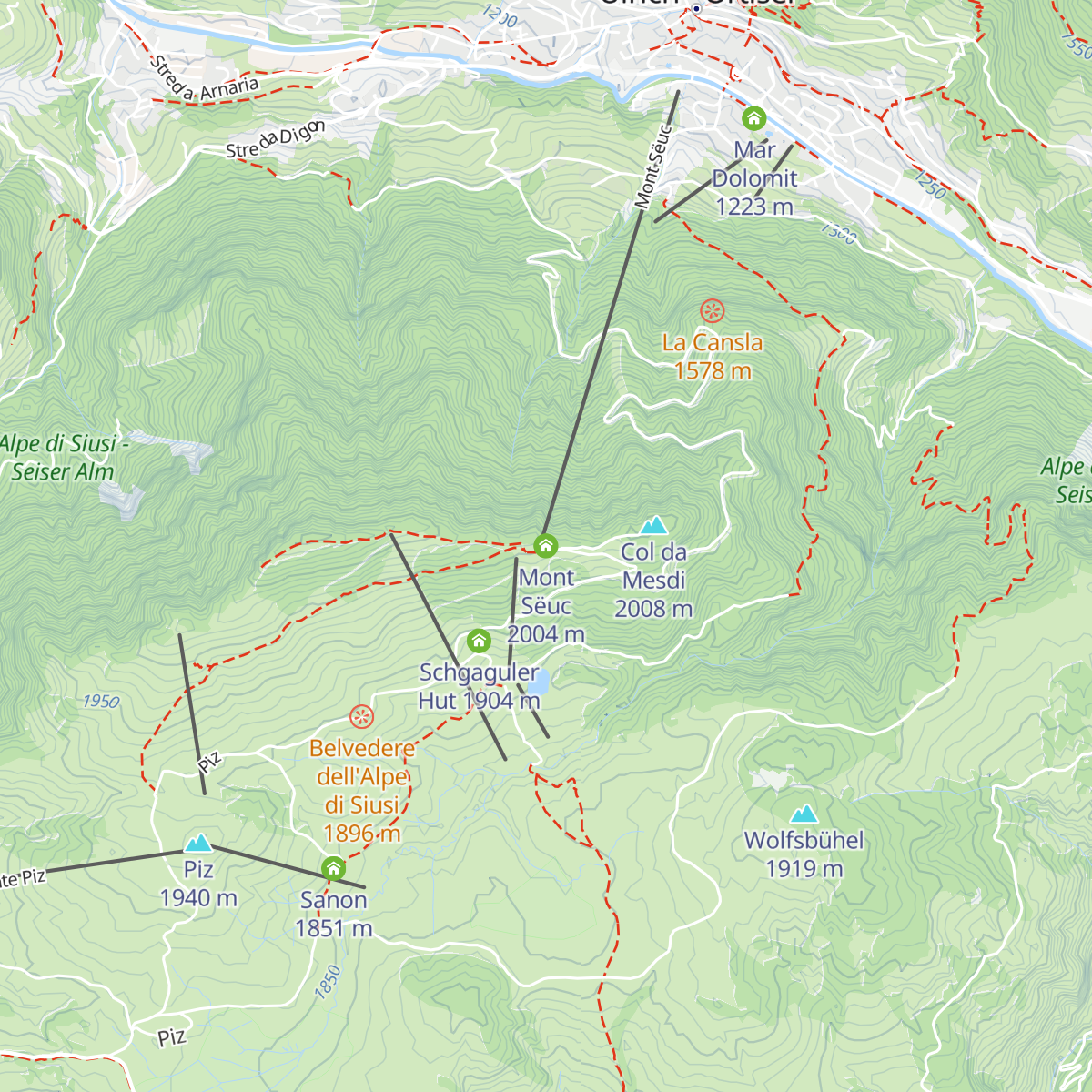 Mont Sëuc map