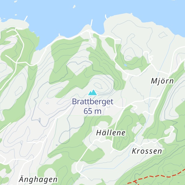 Map of Brattberget