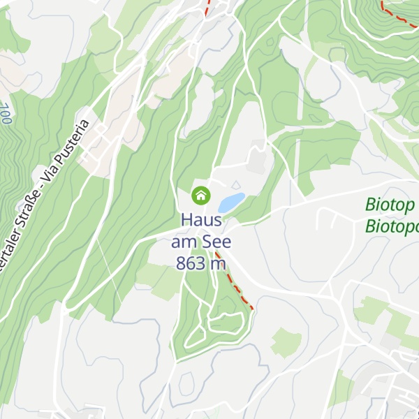 Map of Seehof