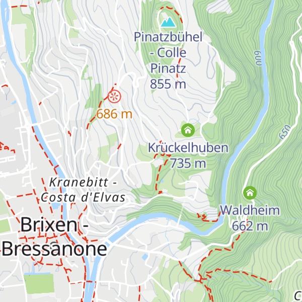 Map of Laurin