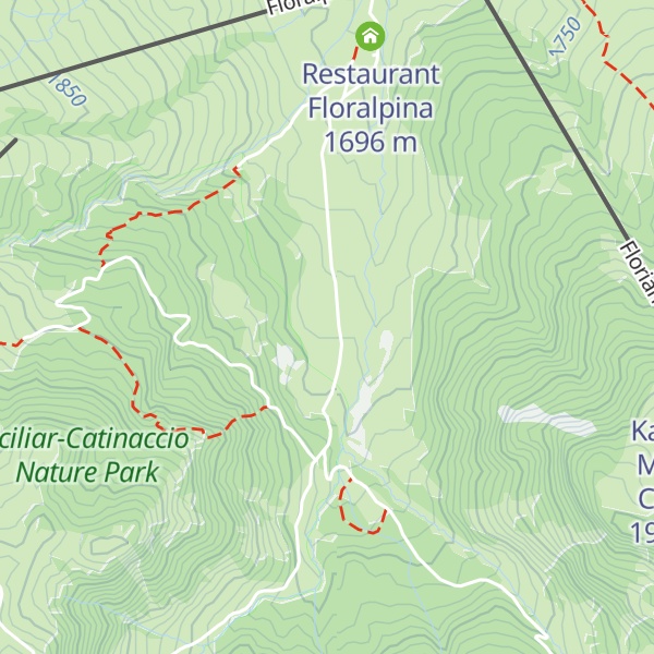 Map of Dolomites Living Hotel Tirler