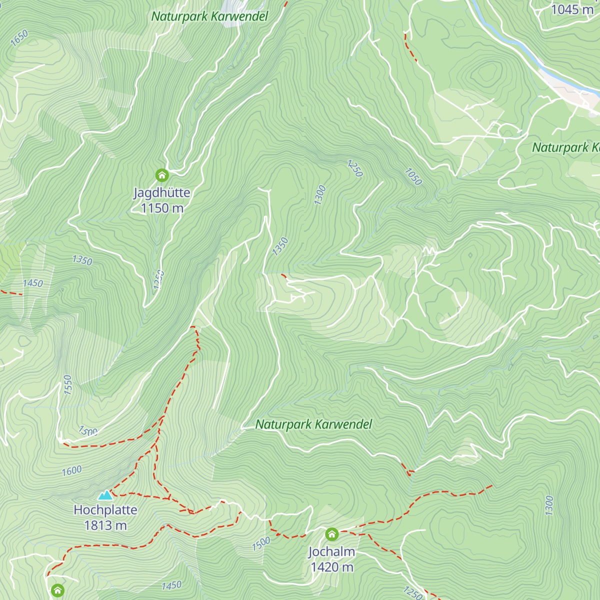Falkenmoosalm map