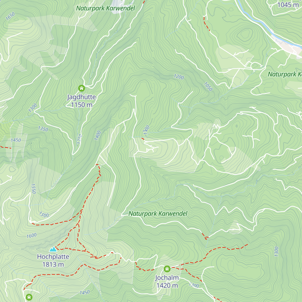 Falkenmoosalm map
