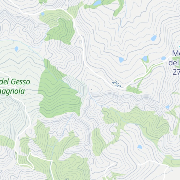 Map of Monte Roso