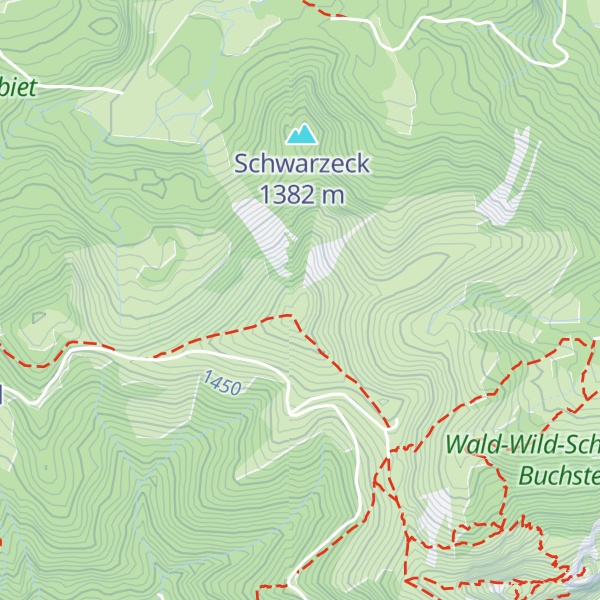 Map of Hochplatte