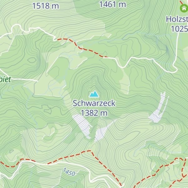 Map of Schwarzeck