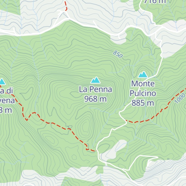 Map of Poggio della Vecchia