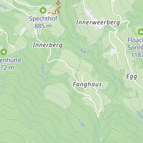 Map of Berghütte Karwendelblick