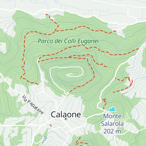 Map of Monte Cero