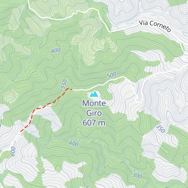 Map of Monte Giro