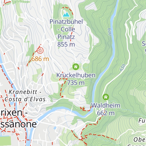 Map of Guggerhof