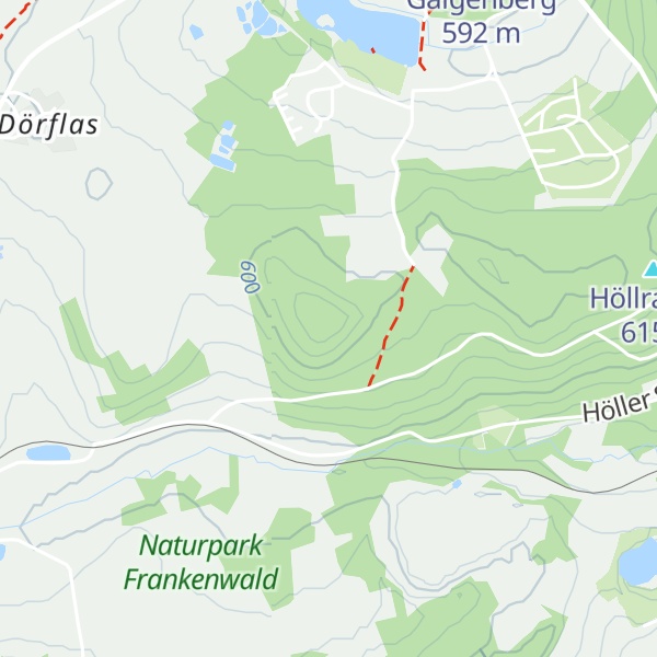 Map of Hohes Rad (Hohrad)