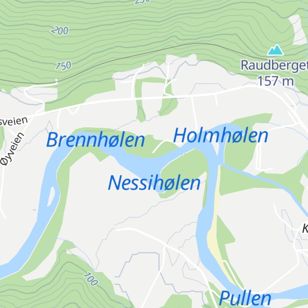 Map of Nessiøra