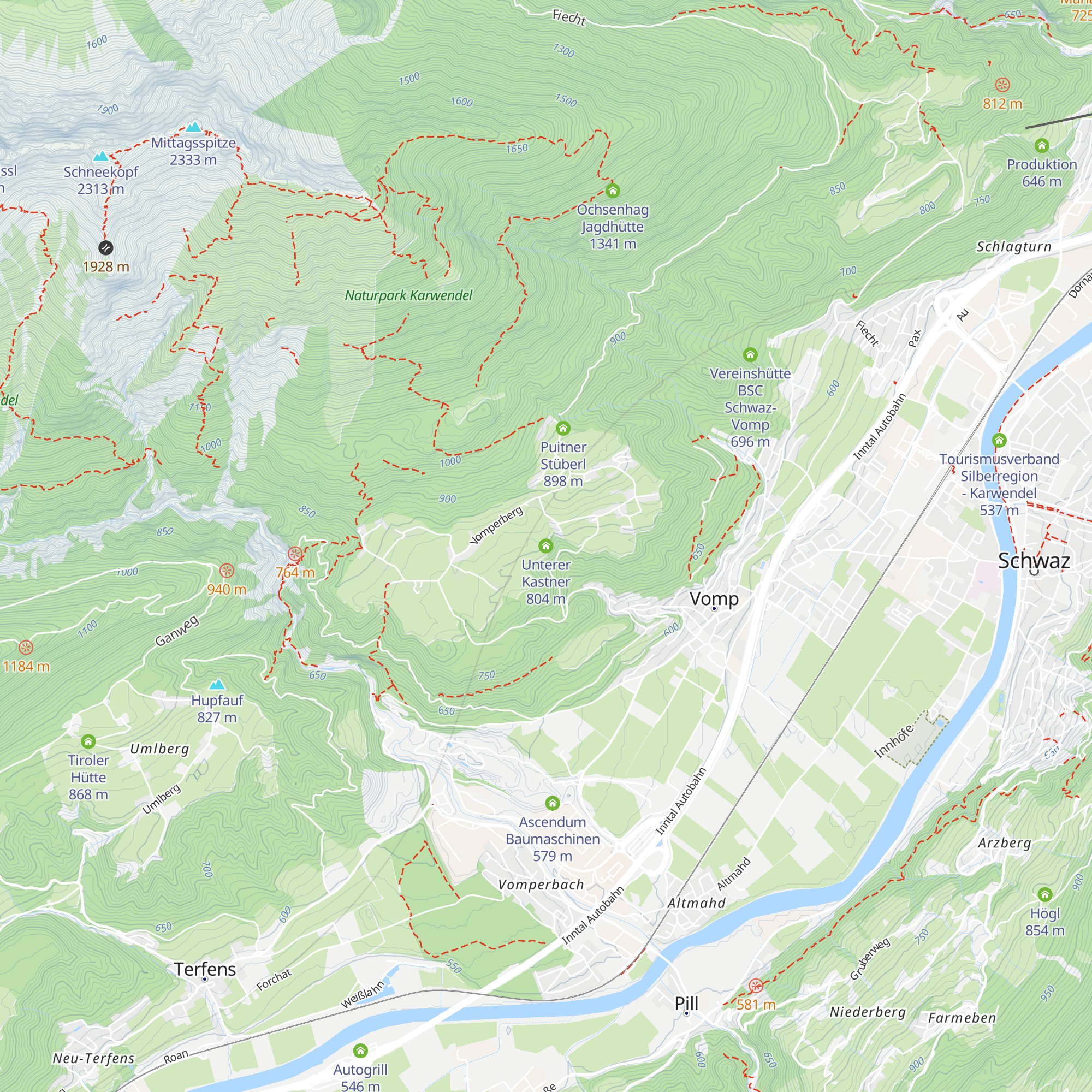 Unterer Kastner map
