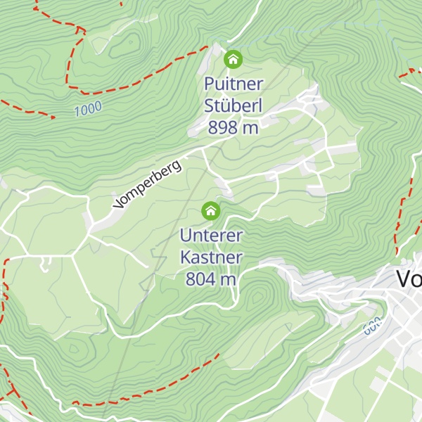 Map of Unterer Kastner
