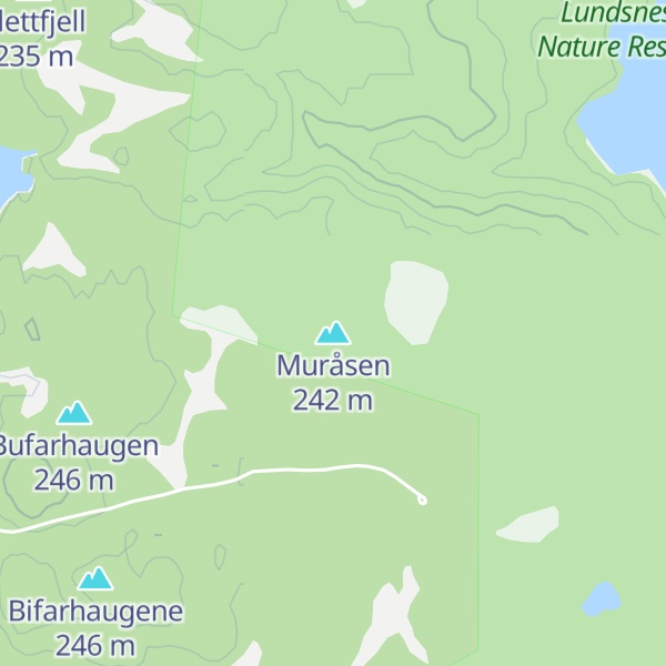Map of Muråsen