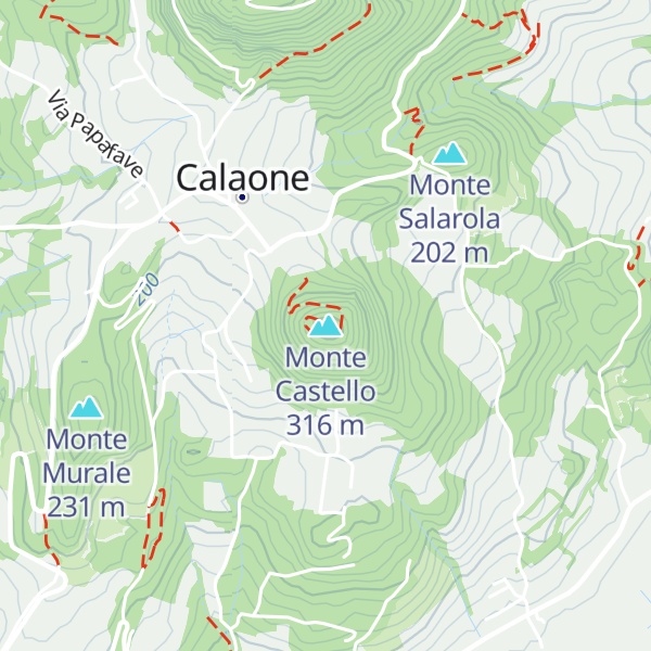 Map of Monte Castello