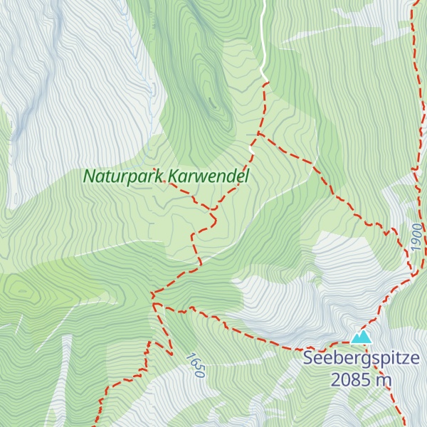 Map of Pasillalm