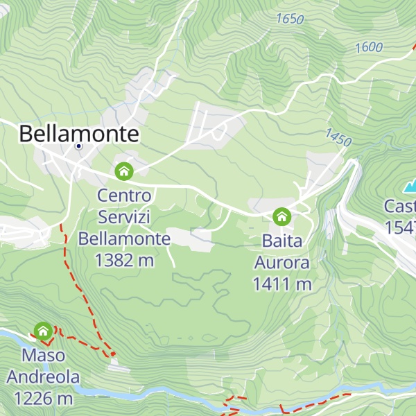 Map of Villa Benedetta