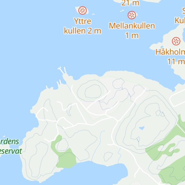 Map of Trondsberget