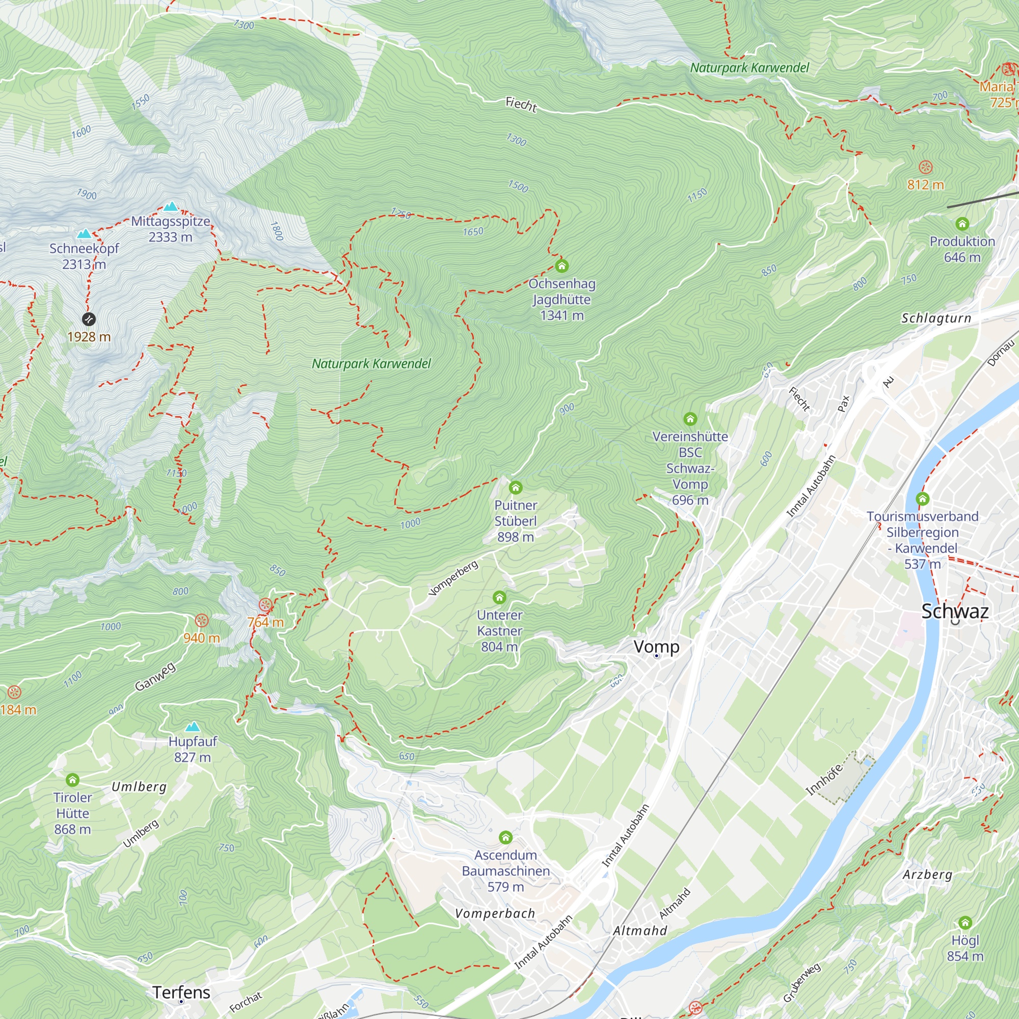 Puitner map