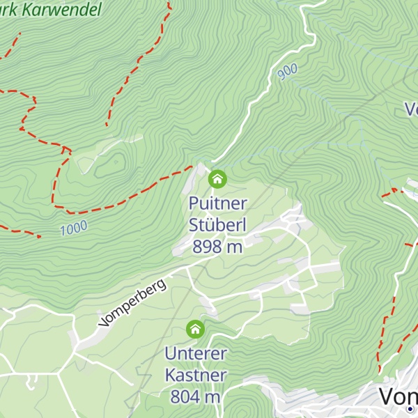 Map of Puitner