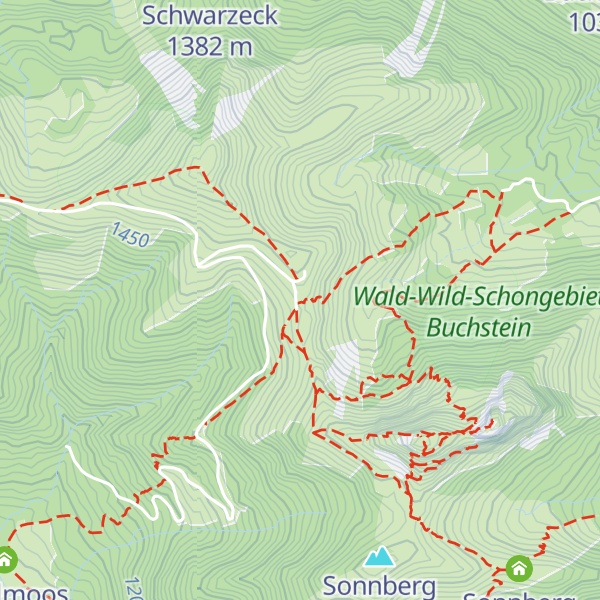 Map of Roßsteinalm