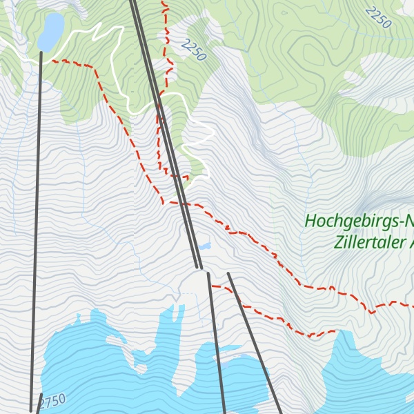 Map of Spannagelhaus