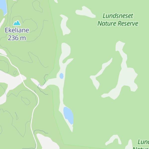 Map of Høljeåsen