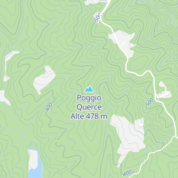 Map of Poggio Querce Alte