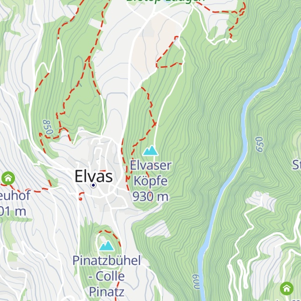 Map of Elvaser Köpfe