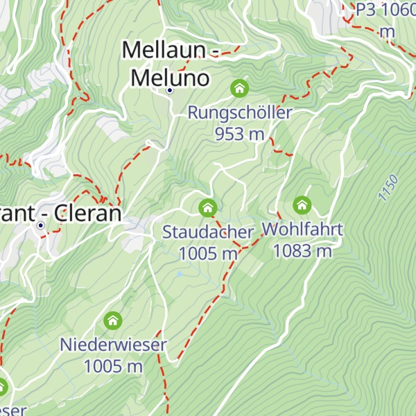 Map of Staudacher
