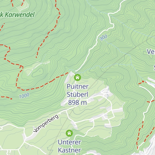 Map of Puitner Stüberl