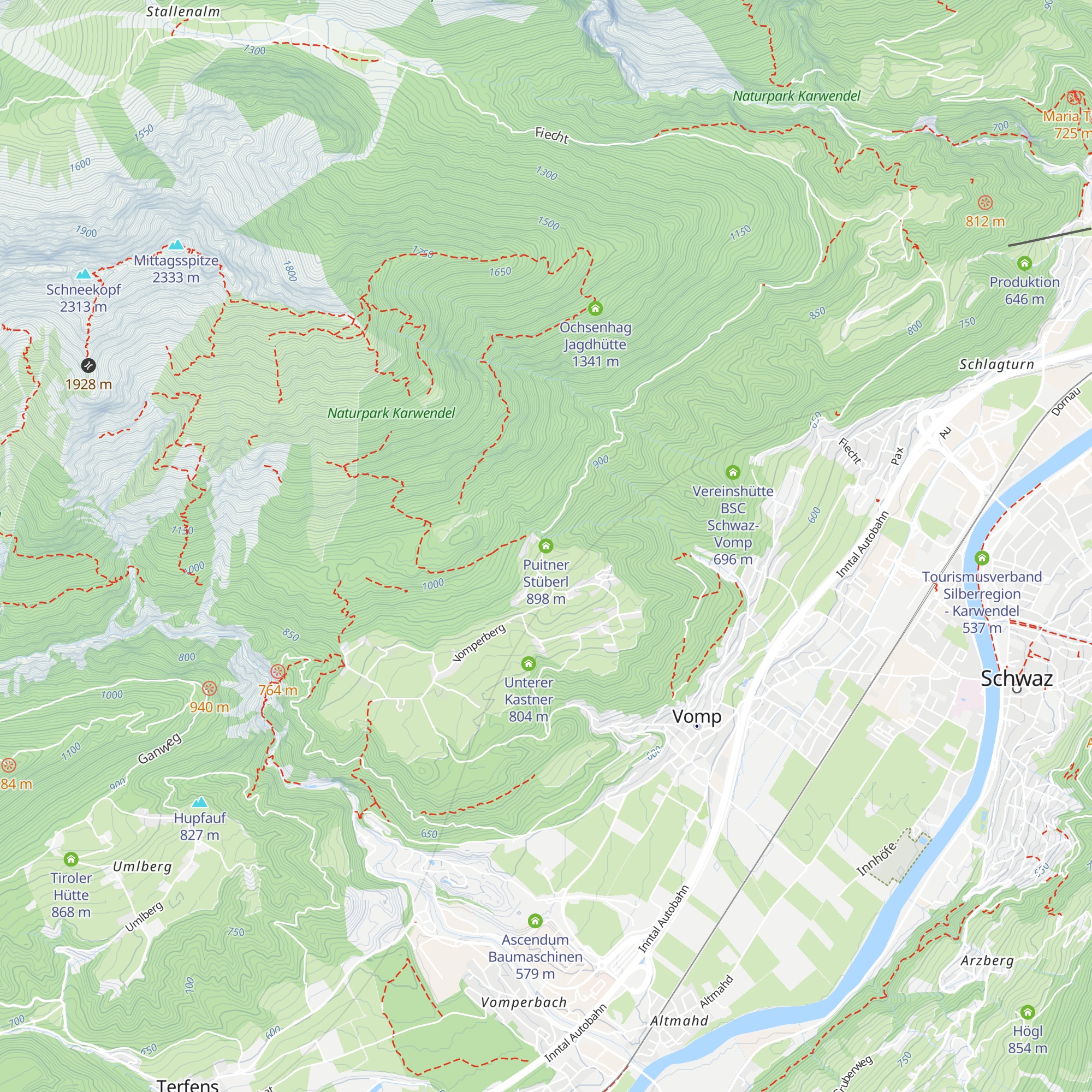 Puitner Stüberl map