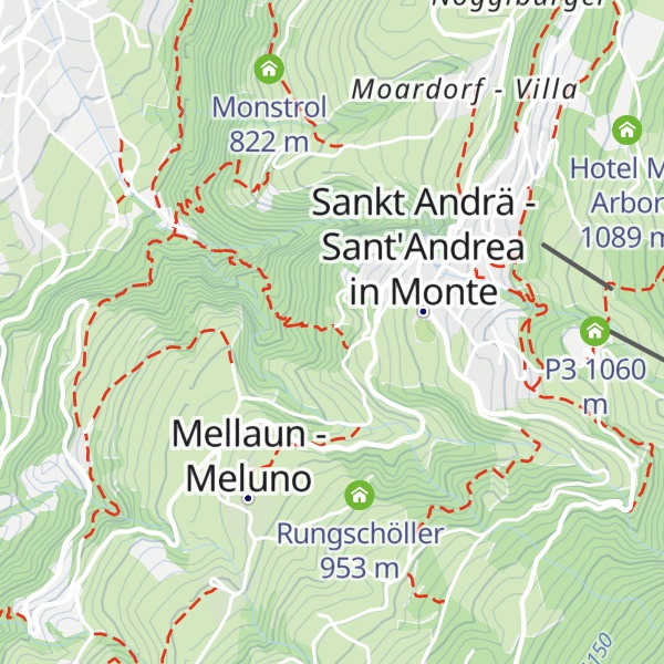 Map of Oberkitzloch