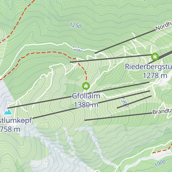 Map of Gföllalm
