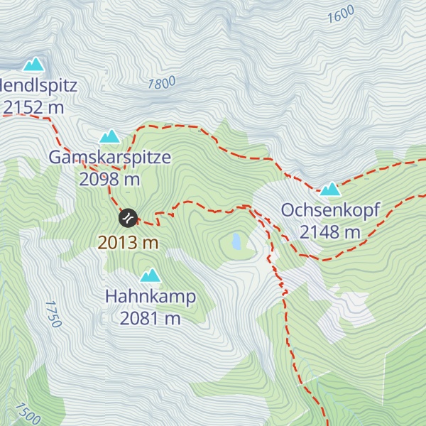 Map of Ochsenkaralm