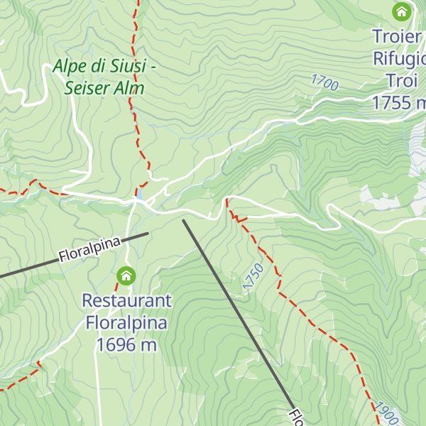 Map of Radauer Schwaige